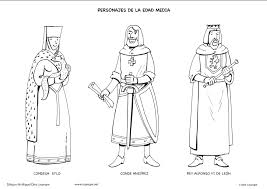 Knight on horse coloring page | free printable coloring pages Personajes De La Edad Media Para Colorear Personajes Edad Media Historia De Espana