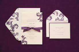 Michaels Com Wedding Department Brides Purple Invitations Print Assemble And Mai Wedding Invitations Diy Brides Wedding Invitations Wedding Invitation Kits