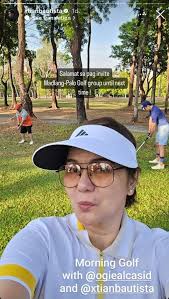 Christian Bautista plays golf with 'It's Showtime' hosts Amy Perez and Ogie  Alcasid