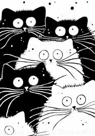 I Thought This Was Just So Good All Those Eyes Kedi Sanati Illustrasyonlar Kediler Ve Yavrulari