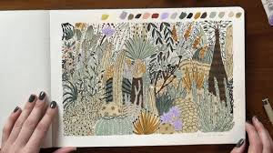 8 Gouache Paint Pro Tips You Should Know Skillshare Blog Botanical Illustration Ink Drawing Techniques Fashion Illustration Watercolor