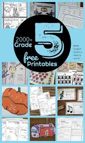 Kindergartners & 1st graders can . Free 5th Grade Worksheets