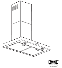 Große auswahl an dunstabzugshauben für jede küchenzeile: Bedienungsanleitung Ikea Molnigt 40 Seiten