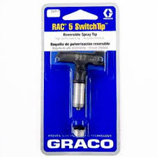 286xxx Graco Rac 5 Switch Tip Reversible Airless Spray Tips J N Equipment Superstore