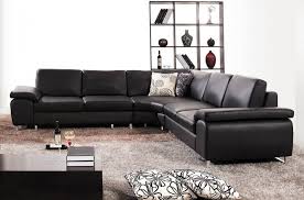 Assis, couché… quelque soit votre personnalité et le style de votre maison, vous trouverez le modèle de canapé d'angle tissu qui vous conviendra sur. Canape D Angle En Cuir Luxe Italien 6 Places Biarritz Noir Mobilier Prive