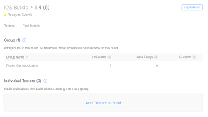 Latest Itunes Connect Build Not Showing In Testflight Stack Overflow