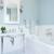 Bathroom With Green Vanity