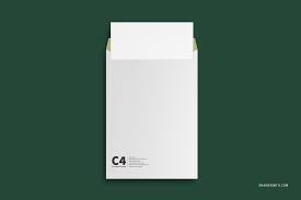 Download C4 Envelope Mockup 7f Shaikerintu Com