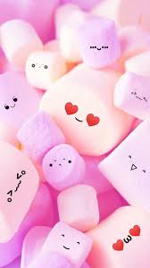  Marshmello Lucu Iphone Wallpaper Girly Cute Disney Wallpaper Cute Food Wallpaper