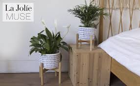 Wayfair.com has been visited by 1m+ users in the past month Amazon Com Large Ceramic Plant Pot With Stand 9 4 Inch Modern Cylinder Indoor Planter With Drainage Hole For Snake Plants Fiddle Fig Tree Artificial Plants Blue White Home Kitchen