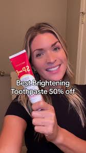 I LOVE this brightening toothpaste! It’s made with all natural ingredients  and the flavor is great! #sp6 #BrighteningToothpaste #whiteningtoothpaste  #AllNaturalIngredients #Toothpaste ...