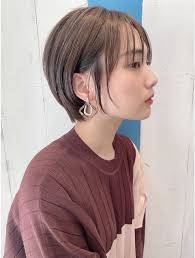 neutral 中西有芙 耳かけ ストレート コンパクトショート l062216284 ニュートラルプロデュースドバイガーデン neutral produced by garden のヘアカタログ ホットペッパービューティー ヘアスタイリング ビューティー スタイリスト