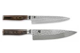 2 Couteaux Cuisine Shun Premier Tim Malzer Kai Chef Utile