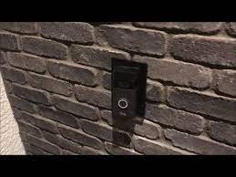 Ring elite doorbell install on brick and review. Mounting Ring Doorbell On Uneven Brick Youtube
