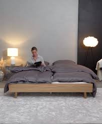 Symylife metallbett 90x200 butterfly design metallbettrahmen mit lattenrost gästebett einzelbett bettrahmen für gästezimmer, schwarz. Holzbett Tammy Ohne Kopfteil Westwingnow