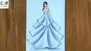 How To Draw A Beautiful Girl In A Dress Simple Dresses Drawings Easy Drawings For Beginners Youtube Line drawing pics 653x900 simple wedding dress design drawings easy prom dresses colouring 360x480 beautiful dress coloring page from clothes and shoes category how to draw a beautiful girl in a dress simple dresses drawings easy drawings for beginners