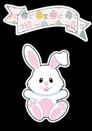 Coelhinho Da Pascoa Com Faixa Png The image resolution is 673x330 and with no background.