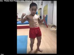 Maybe you would like to learn more about one of these? Viral Story This 7 Year Old Boy In China Has Better 8 Pack Abs Than Most Of The Men Check Pictures Life News India Tv