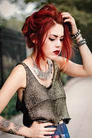 Alternative Hairstyles Lehappy Alternative Hair Red Hair Color Bright Red Hair