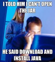 Funny jokes, memes, pics & videos :) app on your pc or mac, you will need to download and. Geek Jokes Funny Jokes And Memes On Java Pj Patakha