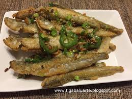 Salt And Pepper Spicy Smelt Or Should I Call Spicy Dilis But A Little Bigger And Thicker I Don T Know The Filip Stuffed Peppers Smelt Fish Recipe Smelt Recipe