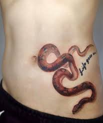 This was a couple of tattoo which he and his wife had received from miami ink tattoo parlor in south beach, florida in 2011. Snake Tattoos Main Themes Tattoo Styles Placement