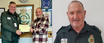 Welsh Ambulance Service volunteer retires after more than three decades of  service