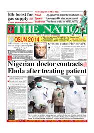 THE NATION, August 05, 2014 by The Nation