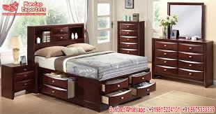 L 79″ (200 cm) x w 63″ (160 cm) x h 79.5″ (202 cm) all teakvogue beds are made to fit standard malaysia/singapore size mattresses. Antique Teak Wood Storage Bed For Bedroom Mandap Exporters