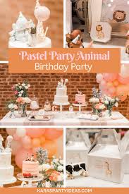 Check spelling or type a new query. Kara S Party Ideas Pastel Party Animal Birthday Party Kara S Party Ideas