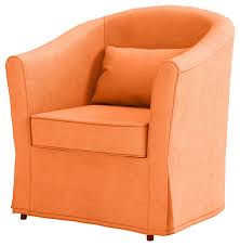 Turn the cover inside out and zip up before washing. Dense Cotton Ektorp Tullsta Chair Cover Replacement Fits Ikea Tullsta Armchair Sofa Slipcover Cover Only Orange Buy Online In Cook Islands At Cook Desertcart Com Productid 211564310