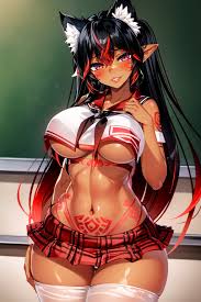 kinky karma vr, ai art, 1girls, abs, accessories - R-34.XYZ