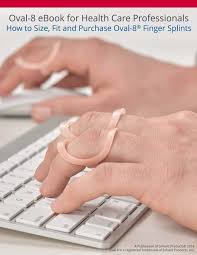 Oval-8 Finger Splints, Sizing Set - Music Strong