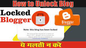 I have been scammed as well. How To Unlock Blogger Unlock Solution Locked Blogger Blog Unlock Trick Unlock Tips Youtube