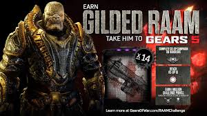 The previously announced armored gabe character skin is now available with operation 5. Gears Of War 4 Offering Gilded Raam To Take Into Gears 5 Xboxachievements Com