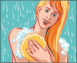 Jovem Mulher Com Uma Coroa Das Folhas Da Videira Ilustração Stock