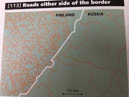 Explore more like finland vs russia ww2. Roads Either Side Of The Border Finland Vs Russia Mapporn