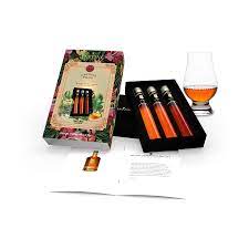 To celebrate a birth or a birthday. Rum Tasting Collection 3 Tubes In Gift Box Bacardi True Aged Rums