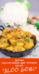 Aloo Gobi Recipe Indian Stir Fry Potatoes And Cauliflower Recipe Aloo Gobi Gobi Recipes Recipes