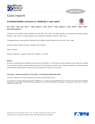 Ultrasonograph Of Case 1 Markers Indicate The Presence Of A Urothelial Download Scientific Diagram