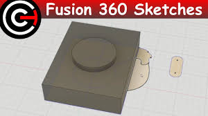 Select options in the create drawing dialog box. Going From 2d To 3d Intro To Sketches Fusion 360 2 Youtube
