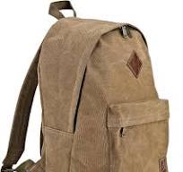 Canvas Laptop Backpack, Durable Rucksack, Travel Bag Fits 15.6 Inch  Notebook for Men Women Factory Directly(Coffee)