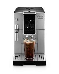De Longhi Ecam35025sb Dinamica Automatic Coffee Espresso Machine Truebrew Iced Coffee Burr Grinder Premium Adjustable Frother Descaler Cleaning Brush