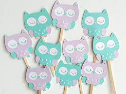 Pin On Birthday Parties Baby Shower Cupcake Toppers
