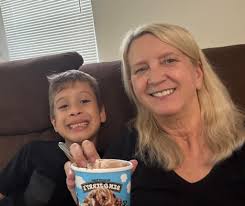 Introducing myself and sharing a photo of donuts