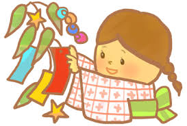 「七夕飾り作り　イラスト」の画像検索結果