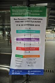 Perkhidmatan bas perantara percuma disediakan di antara kwasa sentral & sg buloh dgn frekuensi setiap 15 min. Mrt Sungai Buloh Kajang Sbk Line Partial Closure Rail Replacement Bus Service Sungai Buloh Mrt Station To Kwasa Sentral Mrt Station By Free Shuttle Bus Railtravel Station