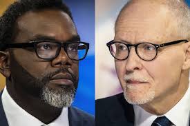 Brandon Johnson, Paul Vallas debate police, Kim Foxx — and 'dismissing  people'