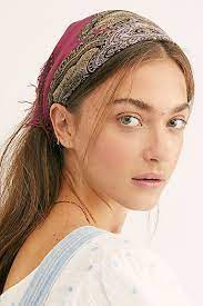 Positano Paisley Print Bandana Bandana Print Paisley Print Women Hats Fashion