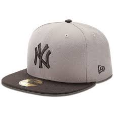 Mlb New York Yankees Mlb Basic Stm Gry 59fifty By New Era 30 29 100 Polyester Acrylic Polyester Acrylic This Custom Storm Gray And Black 59fifty Fi Gorras